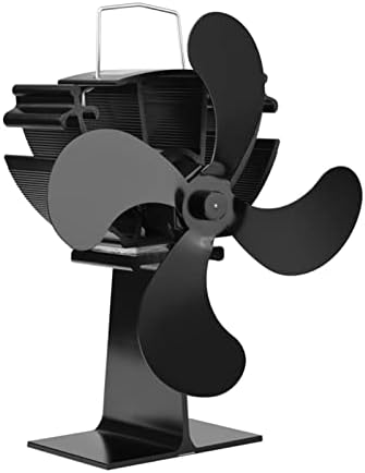* 4 tiha motora s toplinskim pogonom cirkuliraju topli zagrijani zrak eko-pećni ventilator za peći na drva,