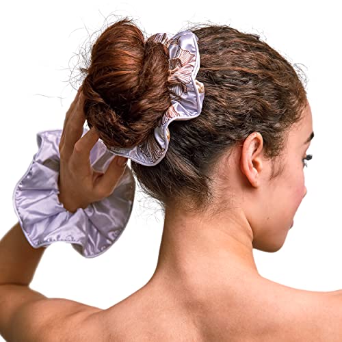 Scrunchies za kosu br & br; br-svilenkasto glatke scrunchies bez trenja protiv kovrčanja za zdraviju kosu - br