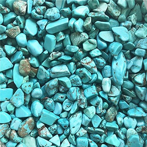 Ruitaiqin shitU 50g 7-9 mm zelena tirkizna šljunka, grubi kamen zacjeljivanje šljunčanih riba spremnik prirodno kamenje i