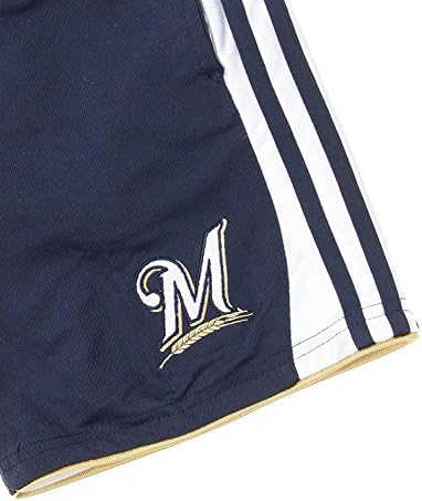 Adidas MLB Milwaukee Brewers Mali dječaci Kids Batters Choice Shorts, mornarice