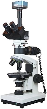 Radikalna studija geologije rude polarizacijski mikroskop upadne svjetlosti s 3-megapikselnom kamerom za PC
