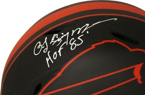 OJ Simpson potpisao je autentičnu kacigu s autogramom od 90382-NFL kacige s autogramom
