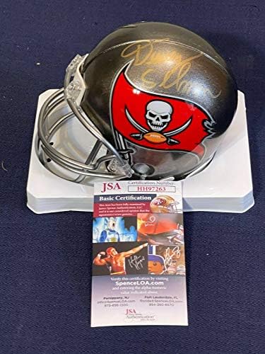 Mini kaciga s autogramom dui Selmon zaljev Tampa Buccaneers na ceremoniji inauguracije u MN-u-NFL Mini kacige s autogramom