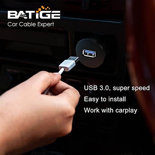 Batige 5 pakiranje s jednim portnom USB 3.0 nosač automobila za ispiranje USB 3,0 mužjaka do ženskog produžetka Vodootporan