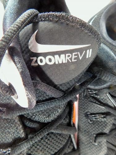 TCU je izdao Nike Zoom Rev II TB Crno/bijele košarkaške cipele Veličina 13 Novo u kutiji - Igra na fakultetu korištena