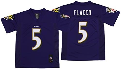 Outerstuff Baltimore Ravens NFL Boys Youth Joe Flacco 5 dres srednjeg nivoa