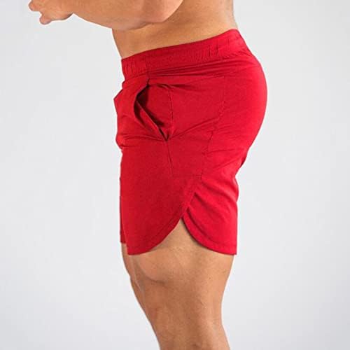Muške sportske kratke hlače za vježbanje s džepovima, brzo suhe lagane prozračne kratke hlače za teretanu, muške casual sportske