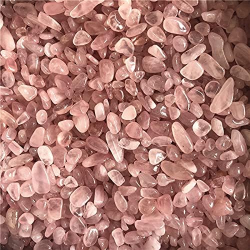 5116 50g 2 veličine prirodni ružičasti kristal ružičasti kvarc šljunčani kamen kameni čips ljekoviti dekor prirodno kamenje