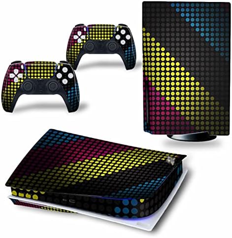 Motot FXCON za PS5 Skin Disc Edition & Digital Edition konzola i kontroler vinil kože kože omotačima otporan na ogrebotine,