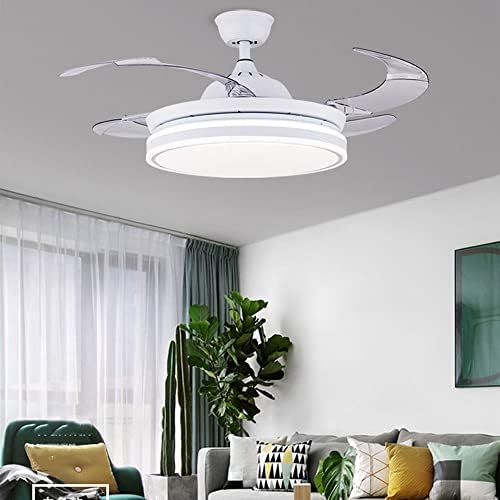 Tvornička cijena minimalistički nevidljivi ventilator luster moderni dnevni boravak stropna svjetiljka lampica trichromatično