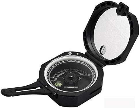 ZCMEB Profesionalni geološki kompas na otvorenom Vojni kompas za preživljavanje za mjerenje udaljenosti nagiba