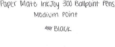 Papir Mate Inkjoy 300RT uvlačive olovke kuglice, srednja točka, crna, 8 brojanja