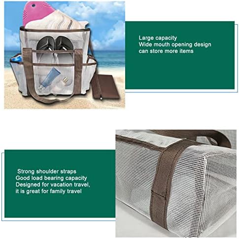 Shyekyo mrežica torbica za alat za plažu, Oxford tkanina stabilna udobno prianjanje jednostavna sigurna mreža za plažu za