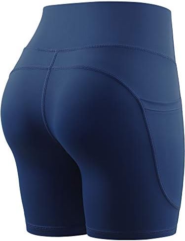 Cadmus visoki struk joga kratke hlače za žene gole osjećajući trening trčanje biciklističkih kratkih hlača