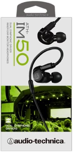Audio-Technica Ath-IM50 Dual Symphonic-A vozač slušalice za monitor u uhu crne