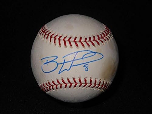 Los Angeles Angels Brandon Wood potpisao je OML Selig Autograph Baseball 614 - Autografirani bejzbols