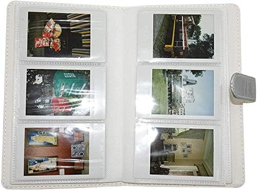 Foto album za Fujifilm Instax Mini 7S / 8/9/9/25 / 50/70 / 90 Shining Frame Mini Films Book Bling Silver