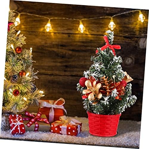 Igrački vivijansko božićno drvce umjetno drvo zatvoreni božićni dekor mini božićno drvce minijaturno božićno drvce umjetno