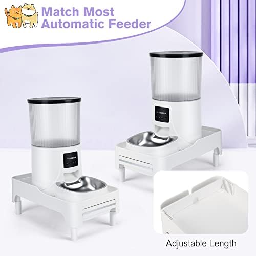 Povišeni stalak za hranilice za mačke / povišeni držač za automatske hranilice za mačke i pse / polica za doziranje hrane
