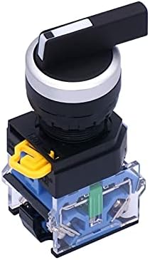 Hepup 22 mm 1 ne 1 NC 2 Pozicije zasuni Održani rotacijski odabir sklopka za odabir 440V 10A