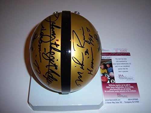 Mike Rozier, Johnnie Rodgers Nebraska Heisman mumbo / mumbo potpisali su mini kacigu-Mini kacige s autogramima