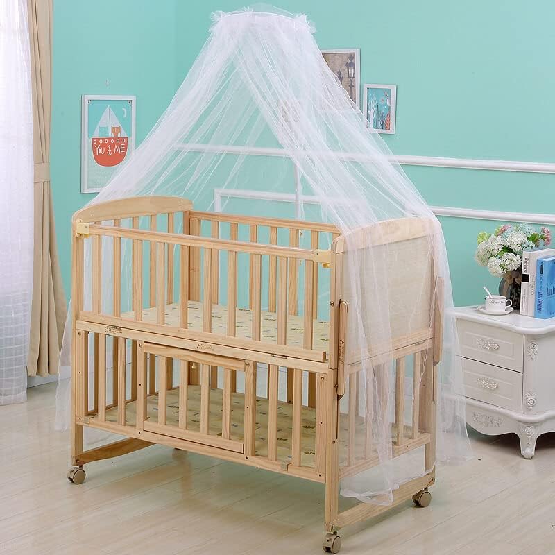 Beba s krevetićima, mreža za komarce, šator za krevetić za dječji krevetić Viseće mreže Kupola za zavjese Vidi kroz mrežićni
