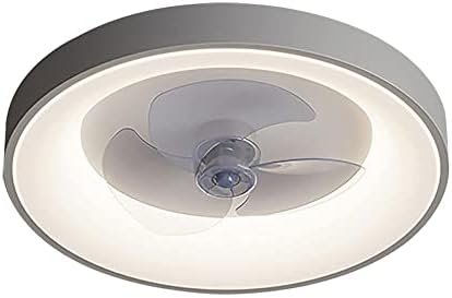 USMJQVZ LED 10CM Nevidljivi niski profil za ispiranje stropni ventilator s 3 listići za ispiranje s stropnim ventilatorom