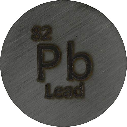 Olovo 24,26 mm metalni disk 99,9% čisto za prikupljanje ili eksperimente