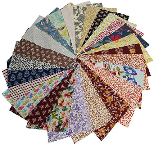 25 komada kvadrata 15 15 8 od pamuka tkanina s cvjetnim printom Pribor za šivanje krpa Tkanina, Uradi Sam, scrapbooking