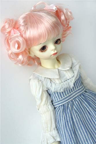 Jusuns Doll Wigs JD011 8-9INCH 21-23CM Lijepa šarmantna sintetička mohair bjd perika 1/3 SD Dod Lati Red Doll pribor
