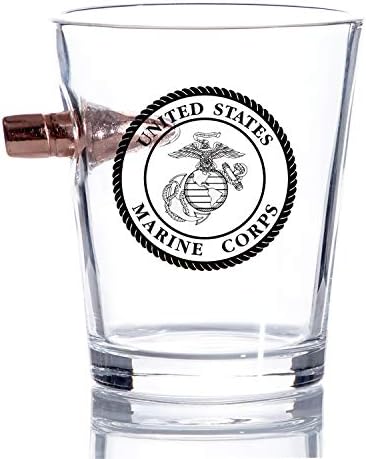 Sačmarica američkih marinaca 308-ručno puhane Naočale – poklon za marince