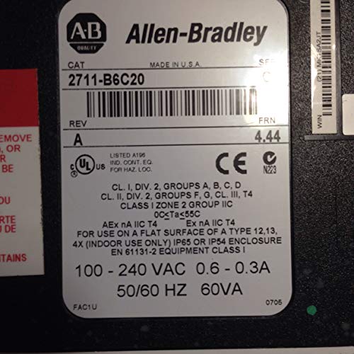 Allen Bradley 2711-B6C20 serije C operator sučelje