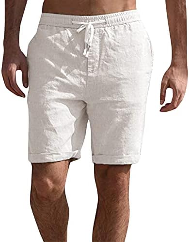 Kratke hlače za muškarce casual classic fit string ljetne plaže kratke hlače elastični struk atletske kratke hlače s džepovima