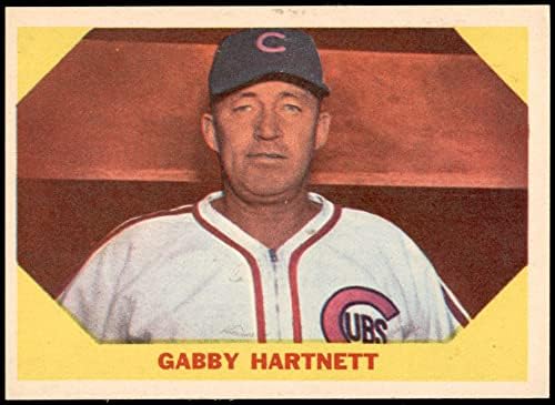 1960. Fleer 29 Gabby Hartnett Chicago Cubs NM Cubs