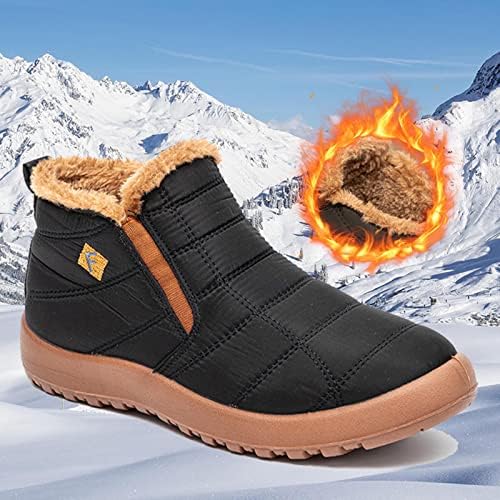 Ženske zimske pamučne cipele čizme komadive čizme modne čizme klizne na čizme patke čizme crna koljena visoke čizme snijegb
