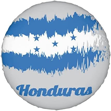 Plavi Honduras zastava ispisani zaštitnik kotača s rezervnim kotačima, zaštitnik kotača, za kamper za kamion s prikolicama,