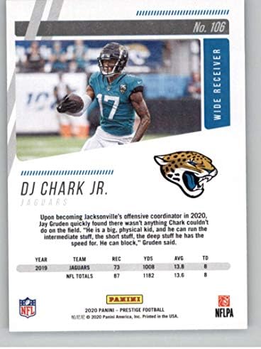 DJ Chark Jr. 2020. Panini Prestige 106 NM-MT Jaguars nogomet NFL