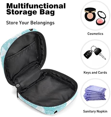 Torba za pohranu higijenskih uložaka, kozmetička torba, vrećica za tampon, vrećica za uloške, vrećica za menstrualnu šalicu,