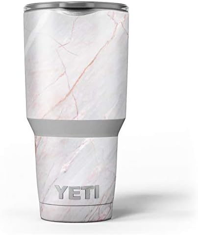 Dizajn Skinz škriljevca od mramorne površine V14 - kožni naljepnica vinil omota kompatibilan s čašima za hladnjak Yeti Rambler