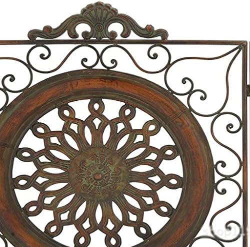 Rešetka za kamin od kovanog željeza u europskom stilu metalni okvir rešetka za kamin pregrada protupožarni štit ograda zid