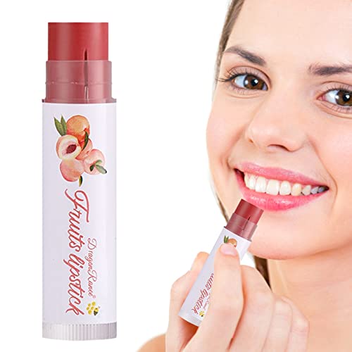Balzam za usne koji mijenja boju za cjelodnevnu hidrataciju i daje suptilan sjajni sjaj, voćni ruž za usne za njegu usana