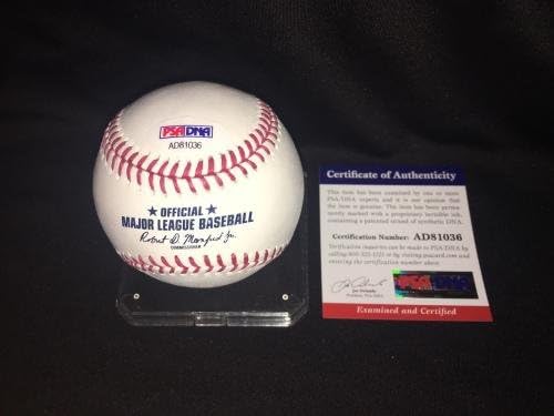 Theo Epstein potpisao službenu dvoranu slavnih bejzbola Chicago Cubs Red Sox PSA - Autografirani bejzbol