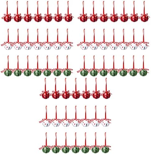 72 PCS kreativni privjesci u obliku zvona željezni božićni ukrasi mali dekor zvona
